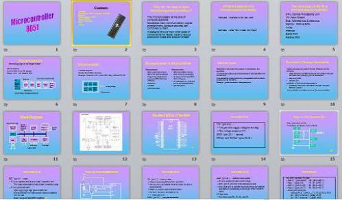 پاورپوینت لاتین   Microcontroller  